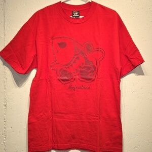 The Freshnes - Red Rocket Graphic T-Shirt (Large)